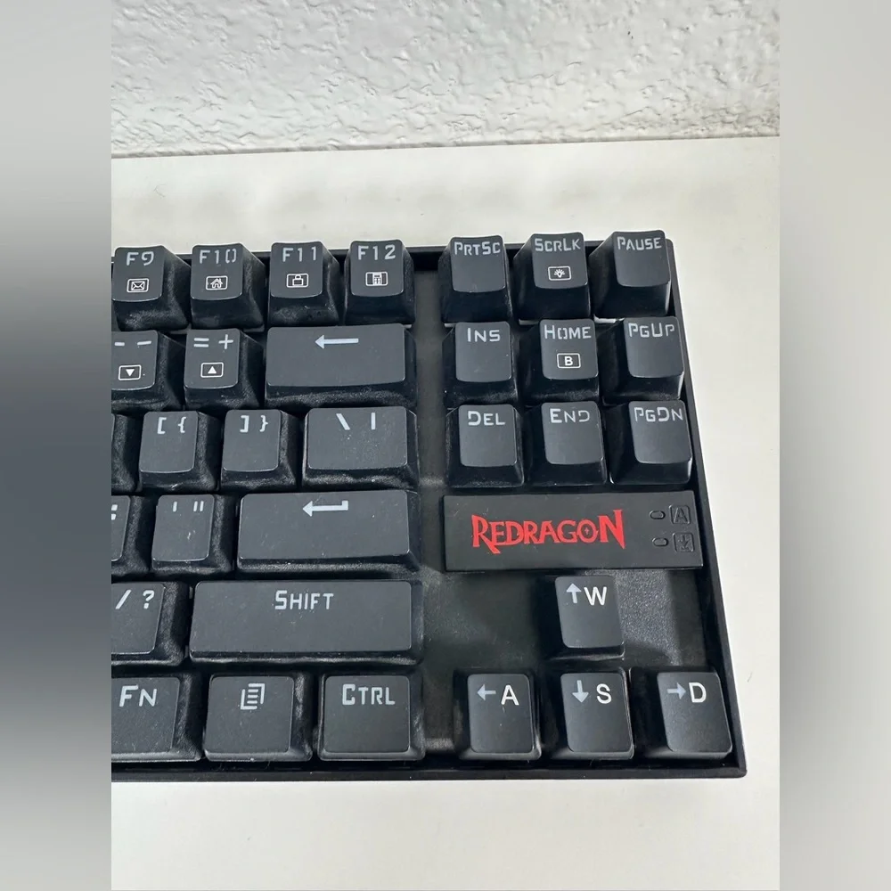 Red Dragon Kumara K552-1 BLACKLIGHT GAMING Mechanical PC Keyboard RedDragon USB